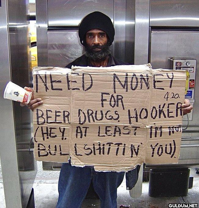 I respect the honesty ngl....