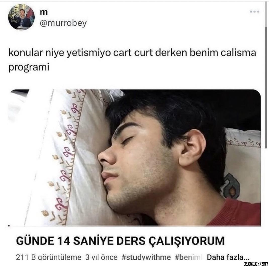 konular niye yetismiyo...