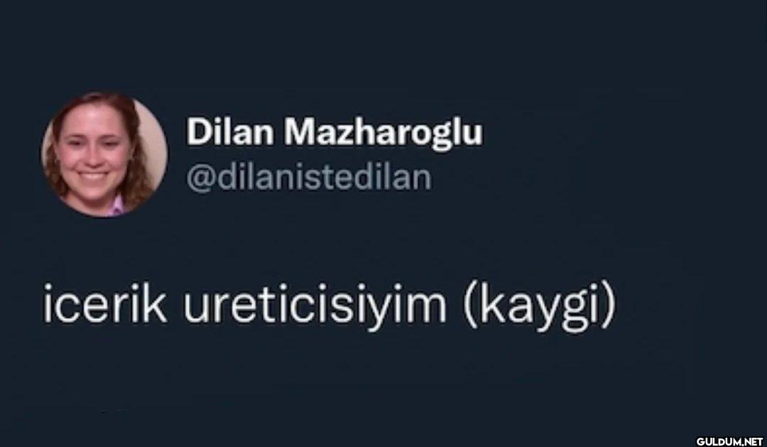 icerik ureticisiyim (kaygi)