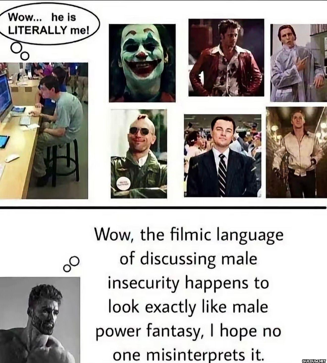Wow... he is LITERALLY me!...