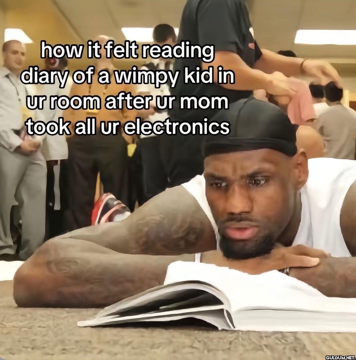how it felt reading diary...