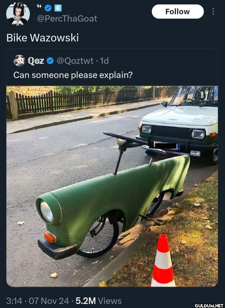 Bike Wazowski Qoz @Qoztwt...