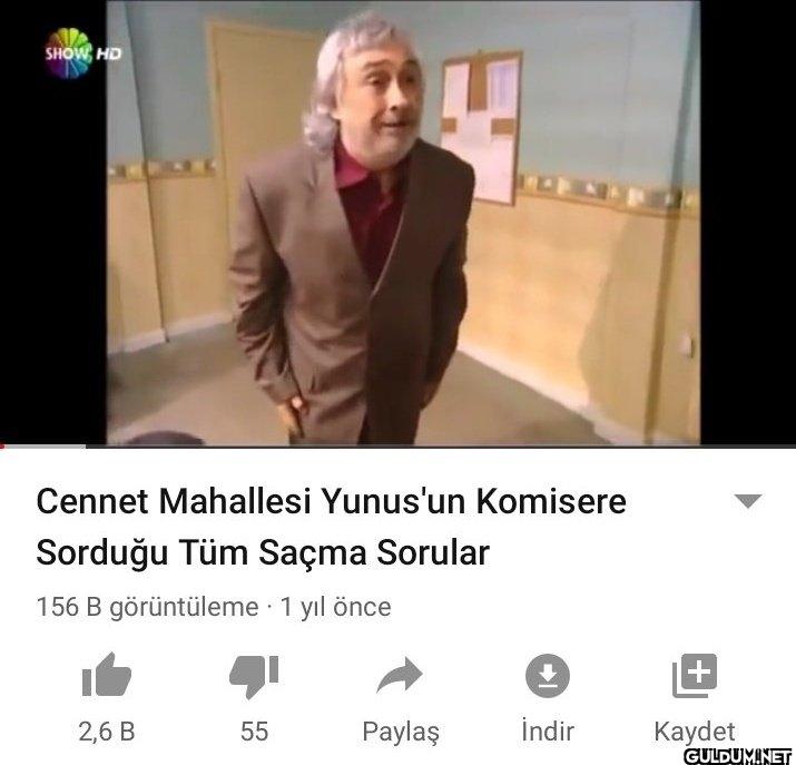 Aşkım işim var diyorum...