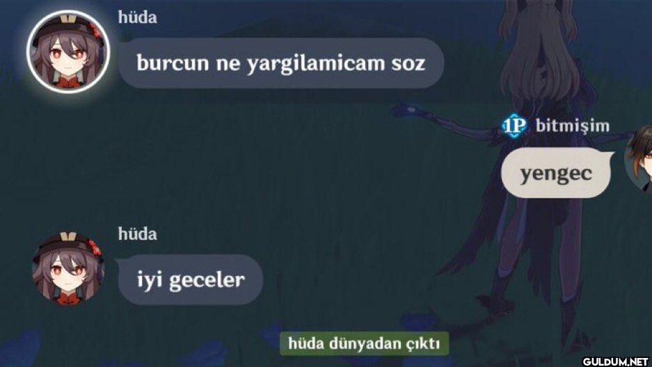 hüda burcun ne...