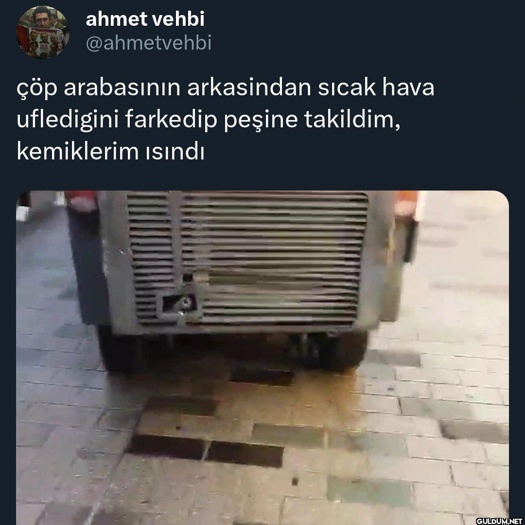 çöp arabasının arkasindan...