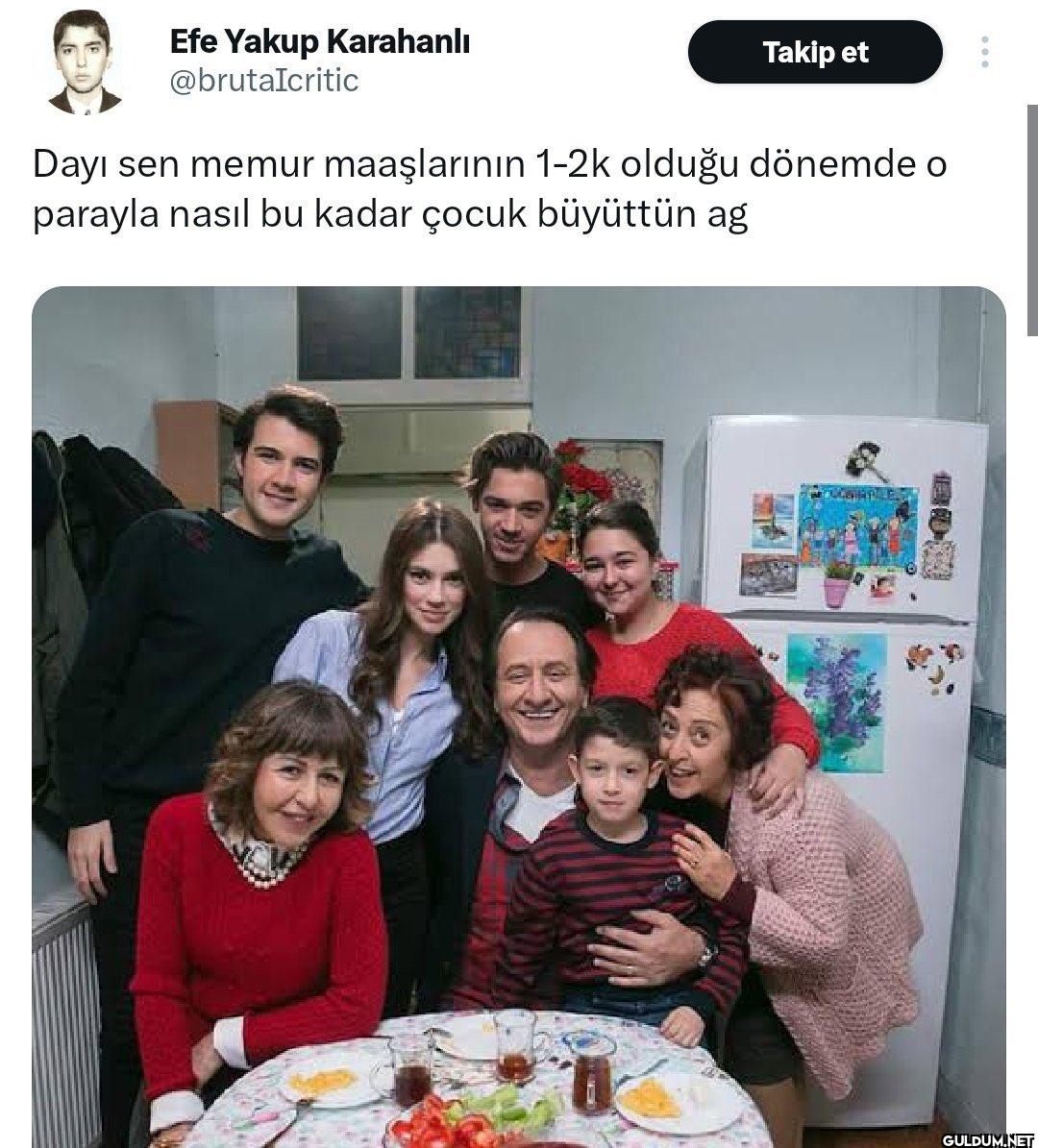 Takip et Dayı sen memur...