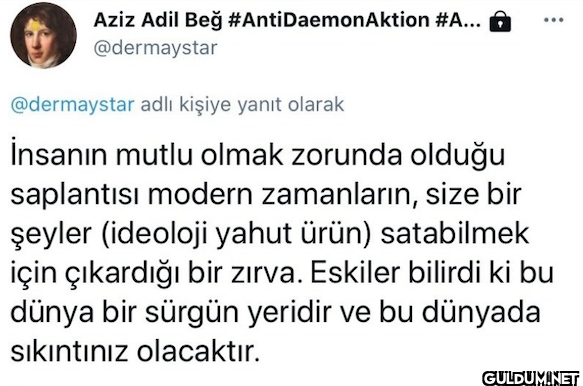 Aziz Adil Beğ #AntiDaemon...