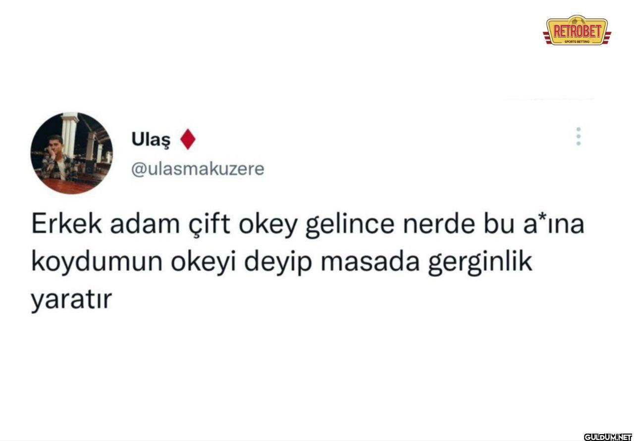 Erkek adam çift okey...