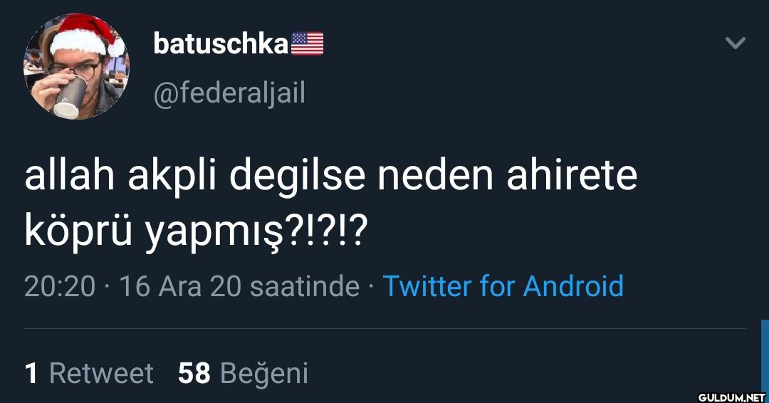 allah akpli degilse neden...
