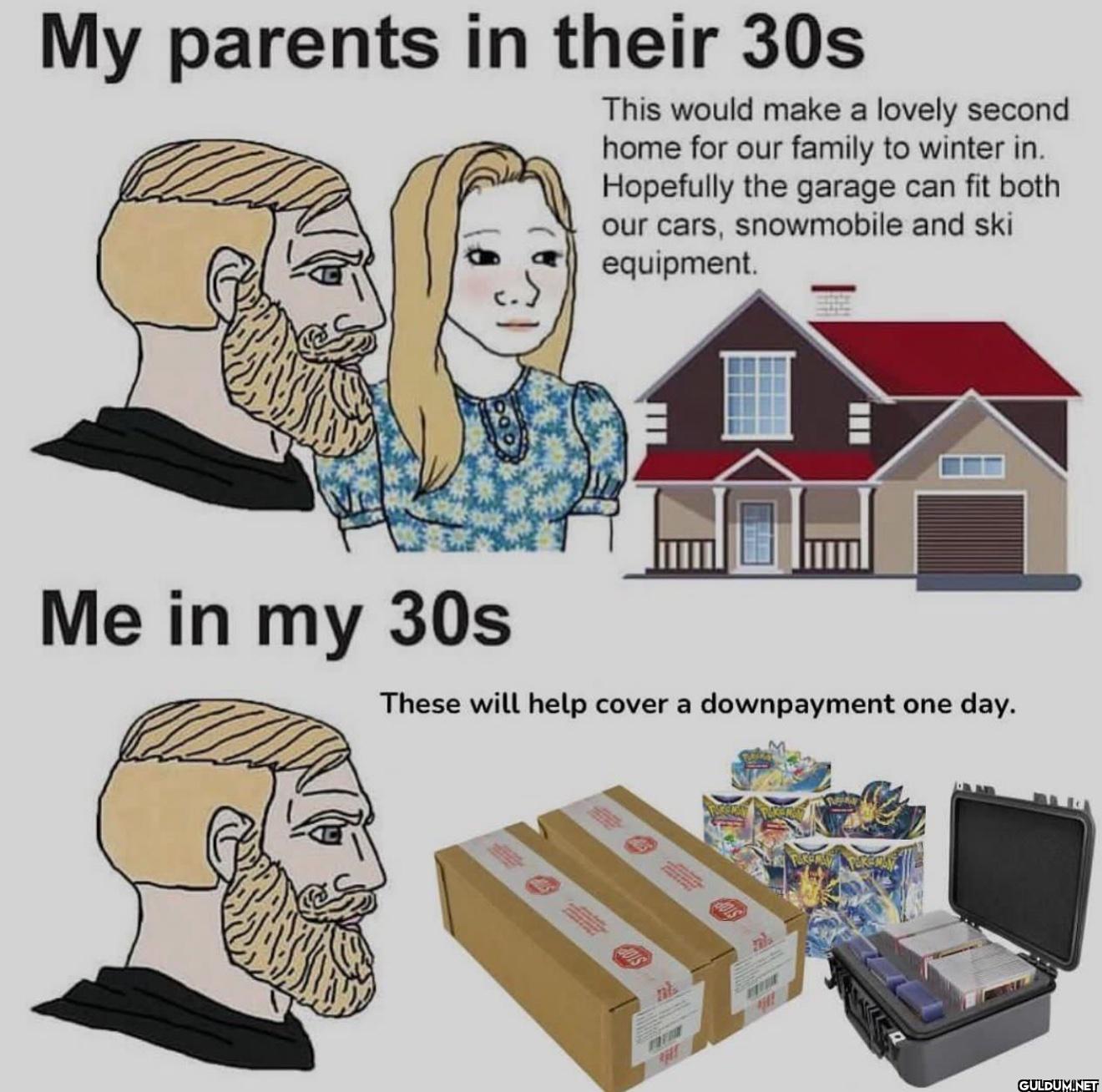 My parents in their 30s...