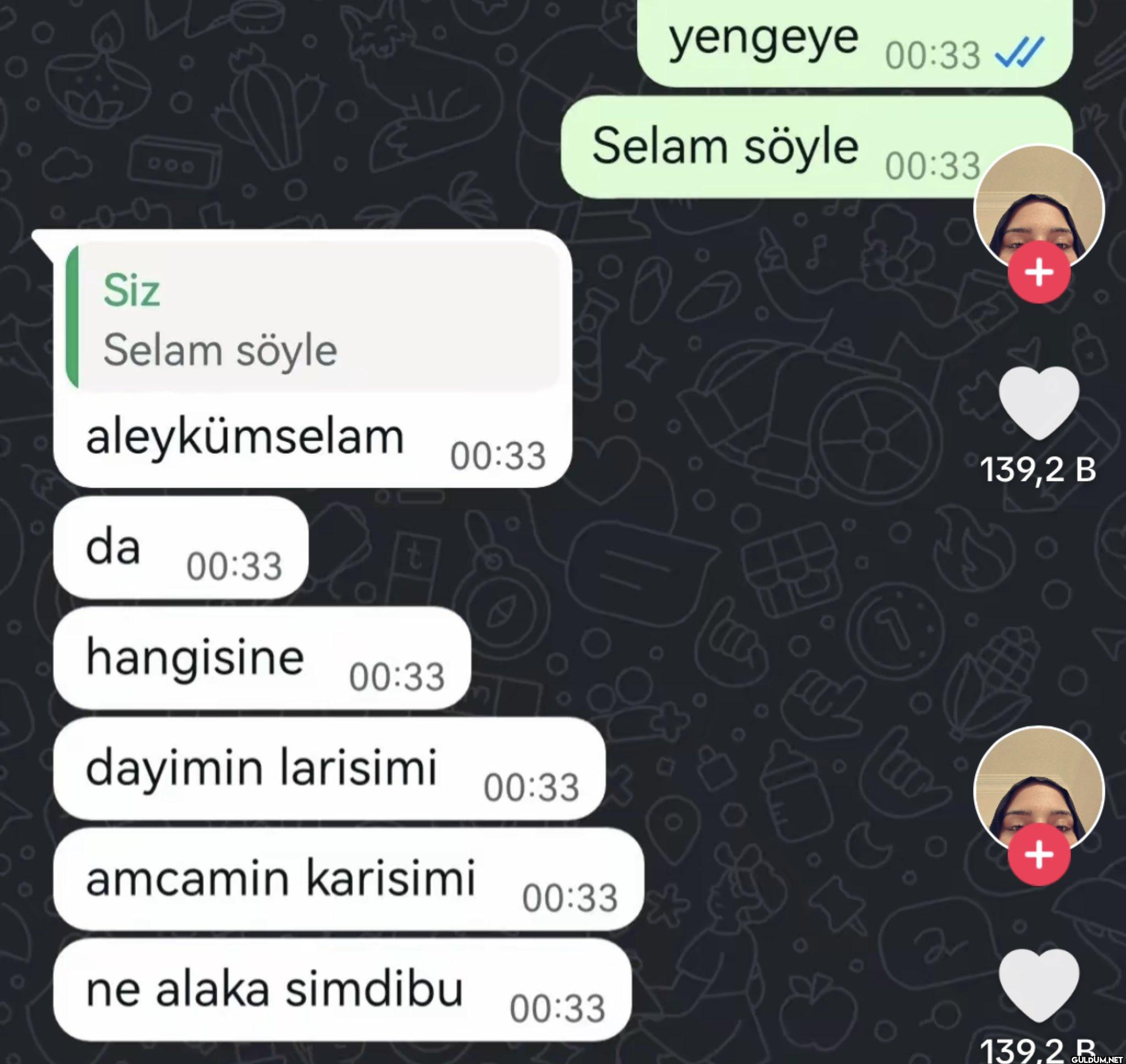 000 Siz Selam söyle...