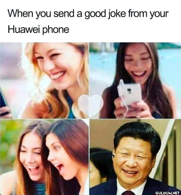 When you send a good joke...