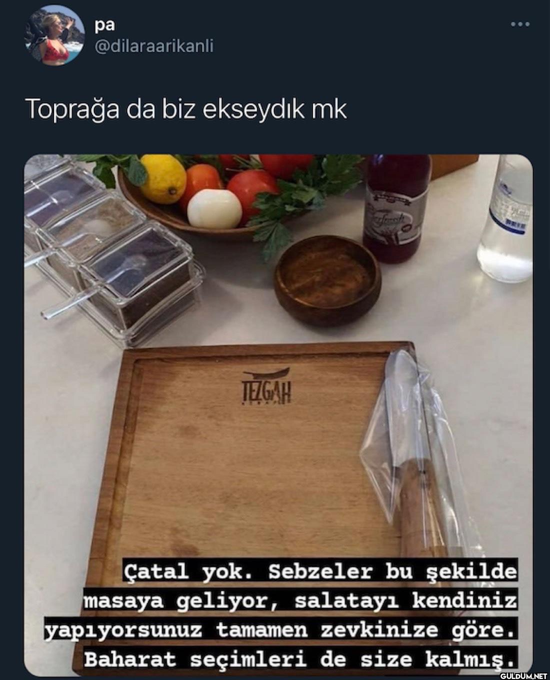 Toprağa da biz ekseydik mk...