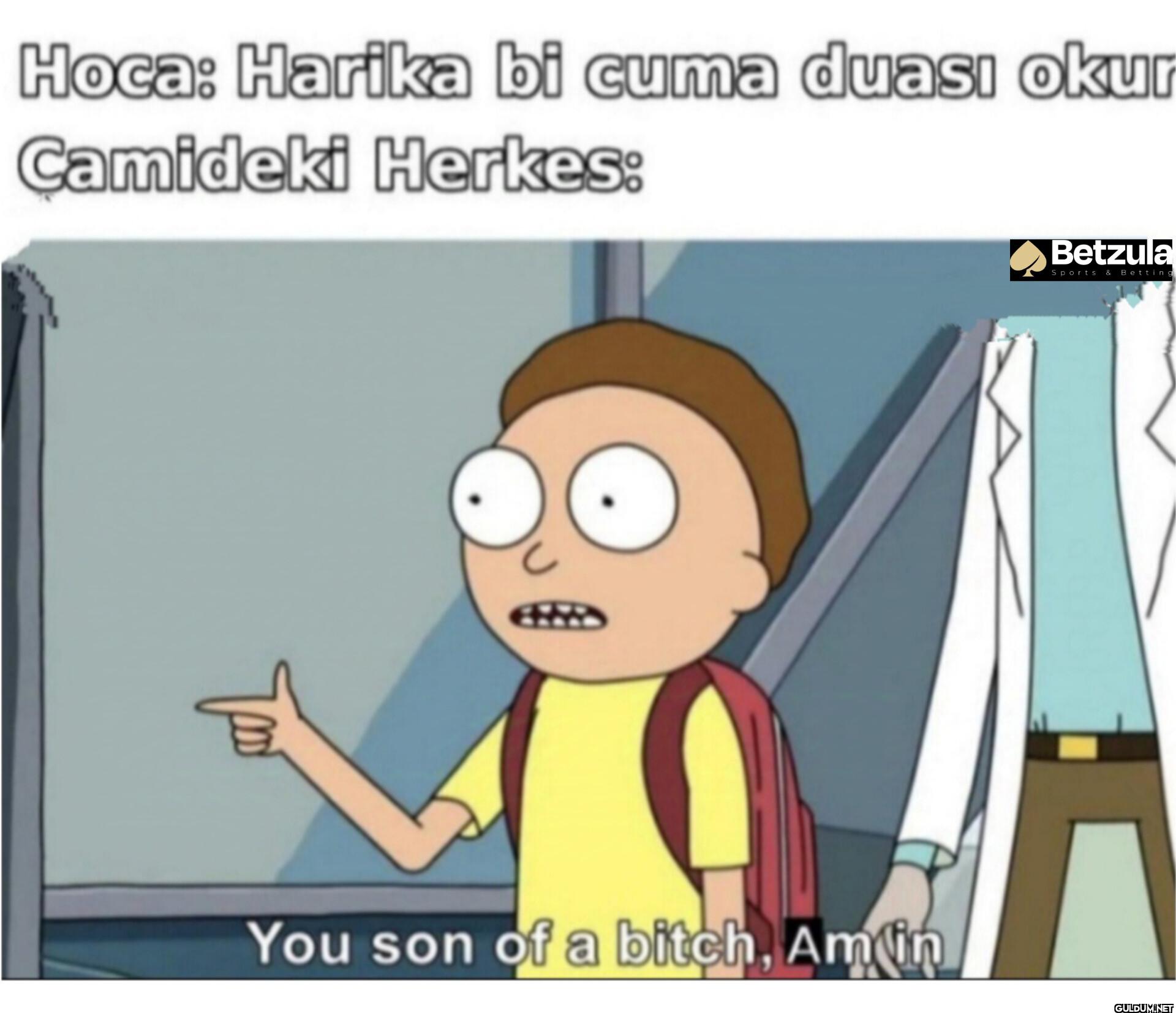 Hoca: Harika bi cuma duası...