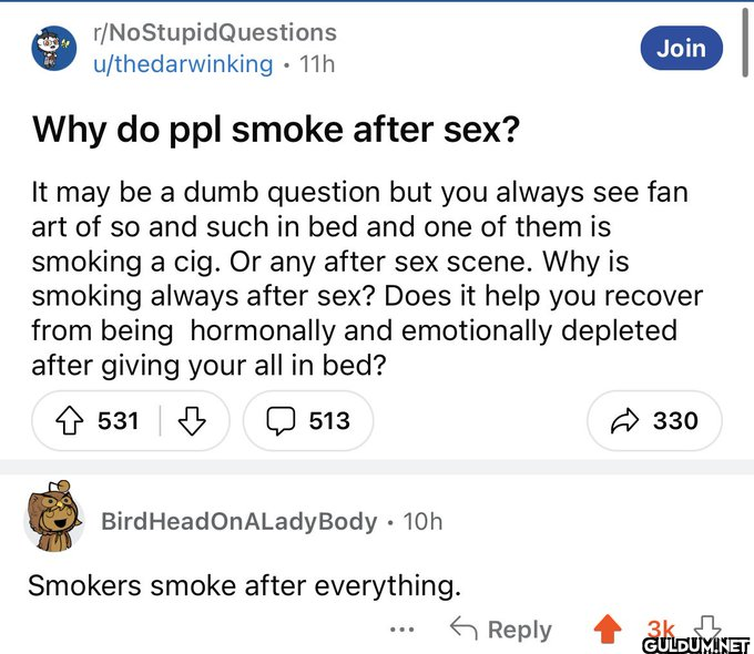 r/NoStupidQuestions...