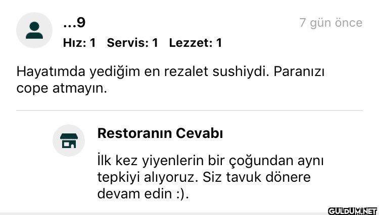 hayatımda yediğim diyor aq...