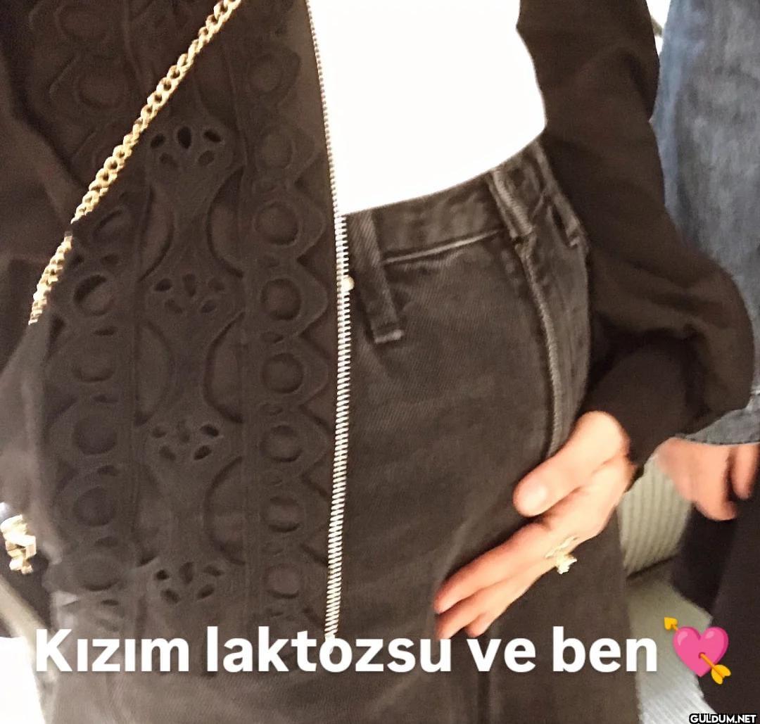 Kızım laktózsu ve ben