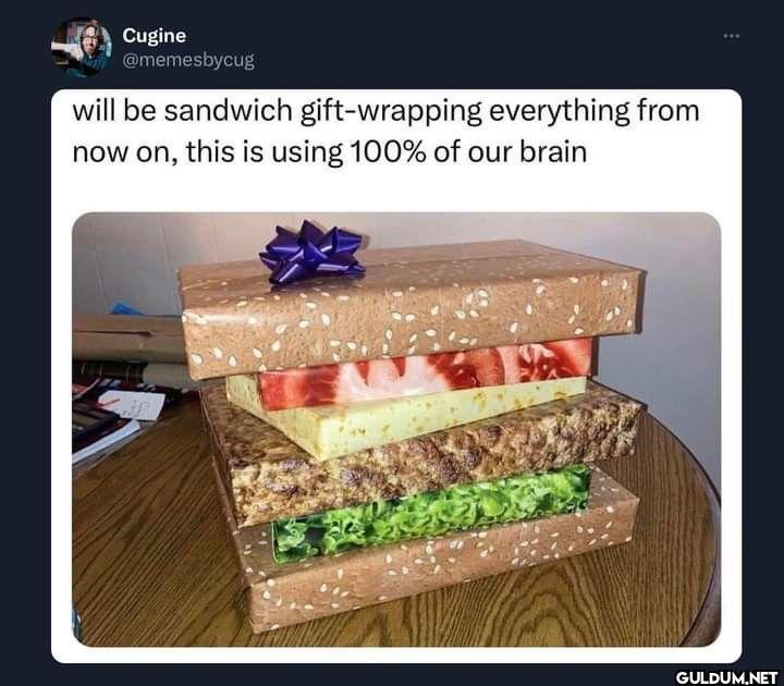 will be sandwich...