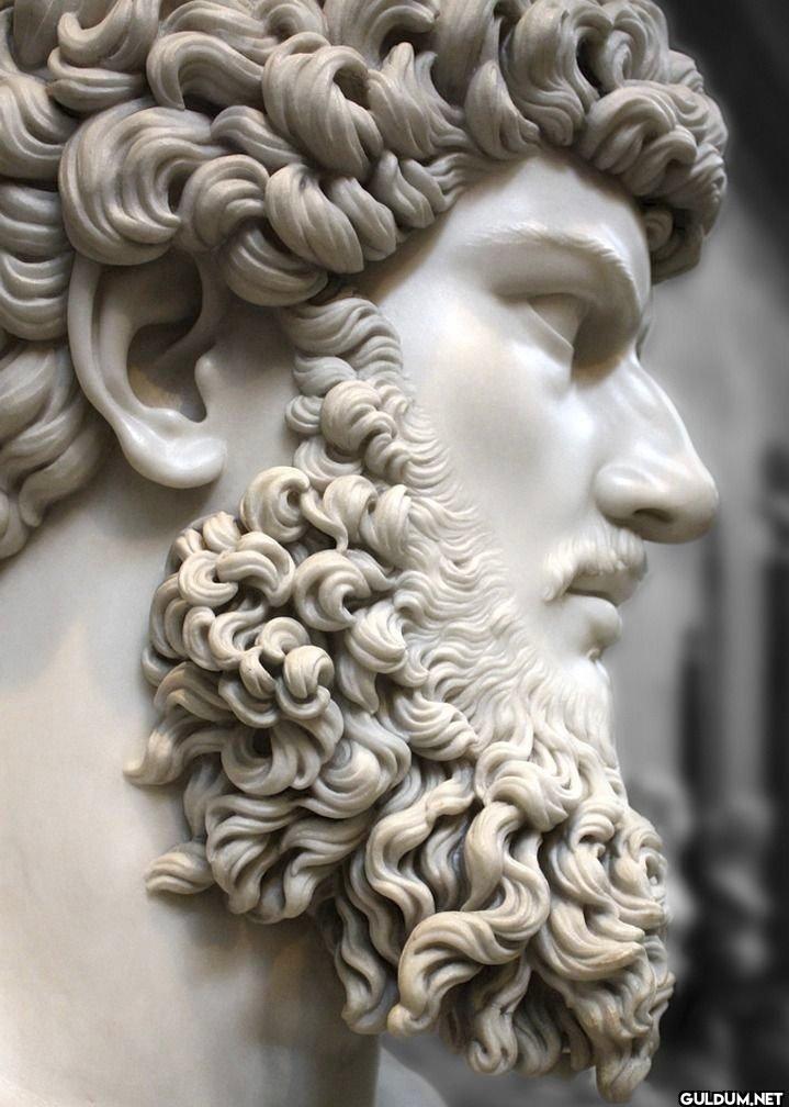 28. Emperor Lucius Verus' beard