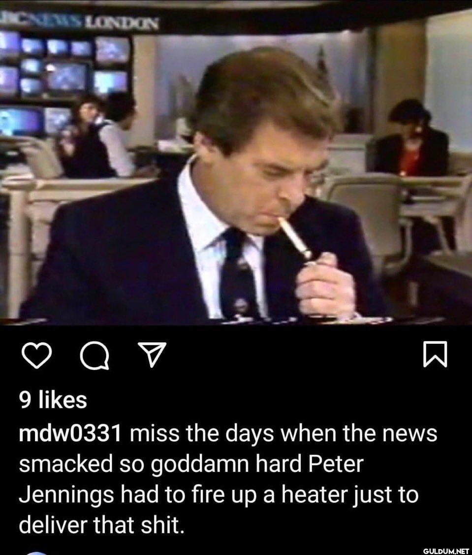 Those days are now.   ...