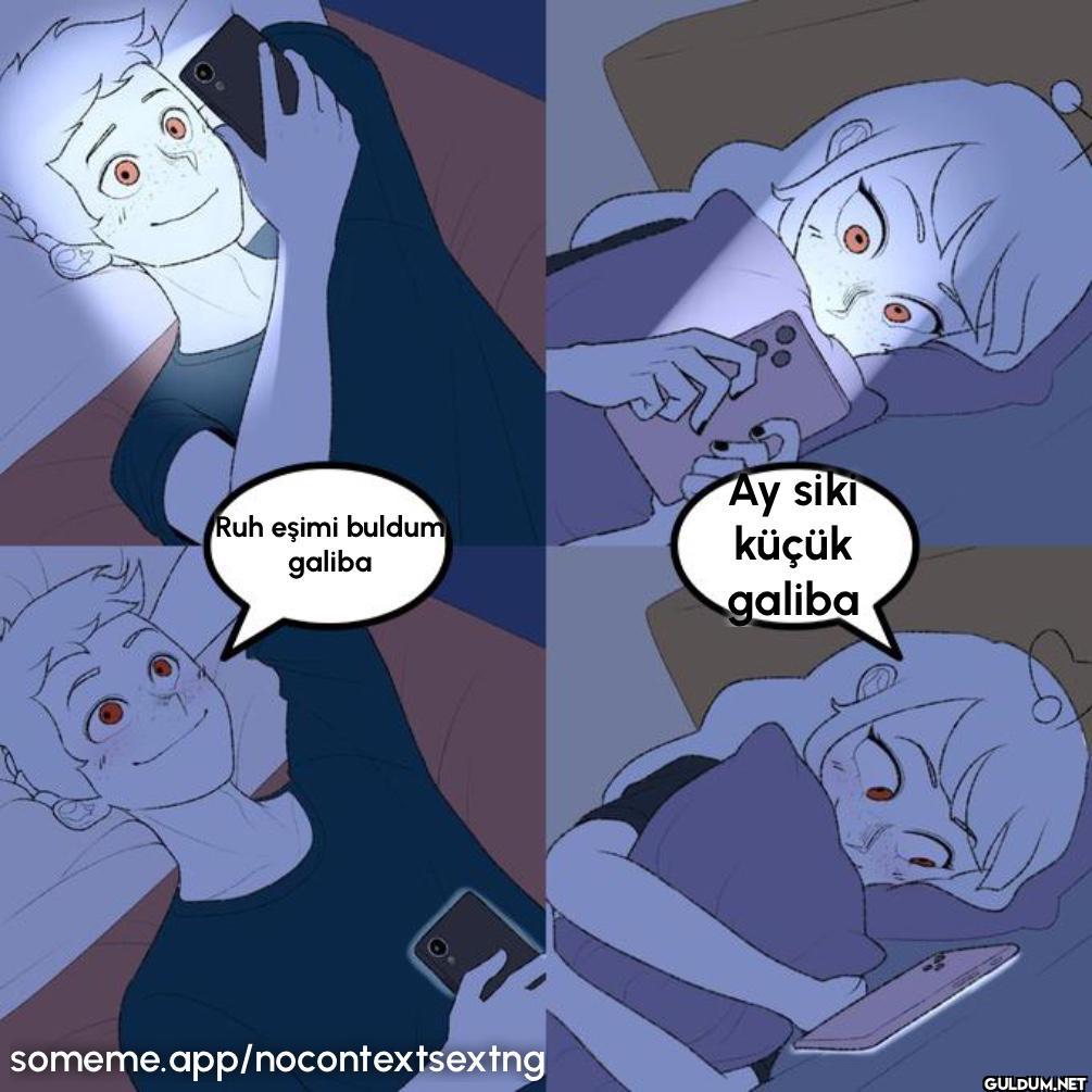 Ruh eşimi buldum galiba Ay...