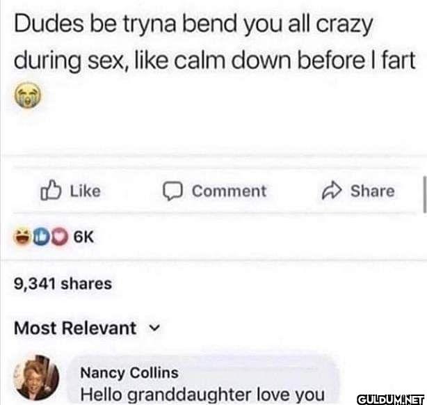 Dudes be tryna bend you...