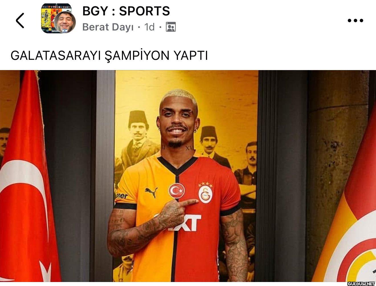 < BGY SPORTS Berat Dayı 1d...