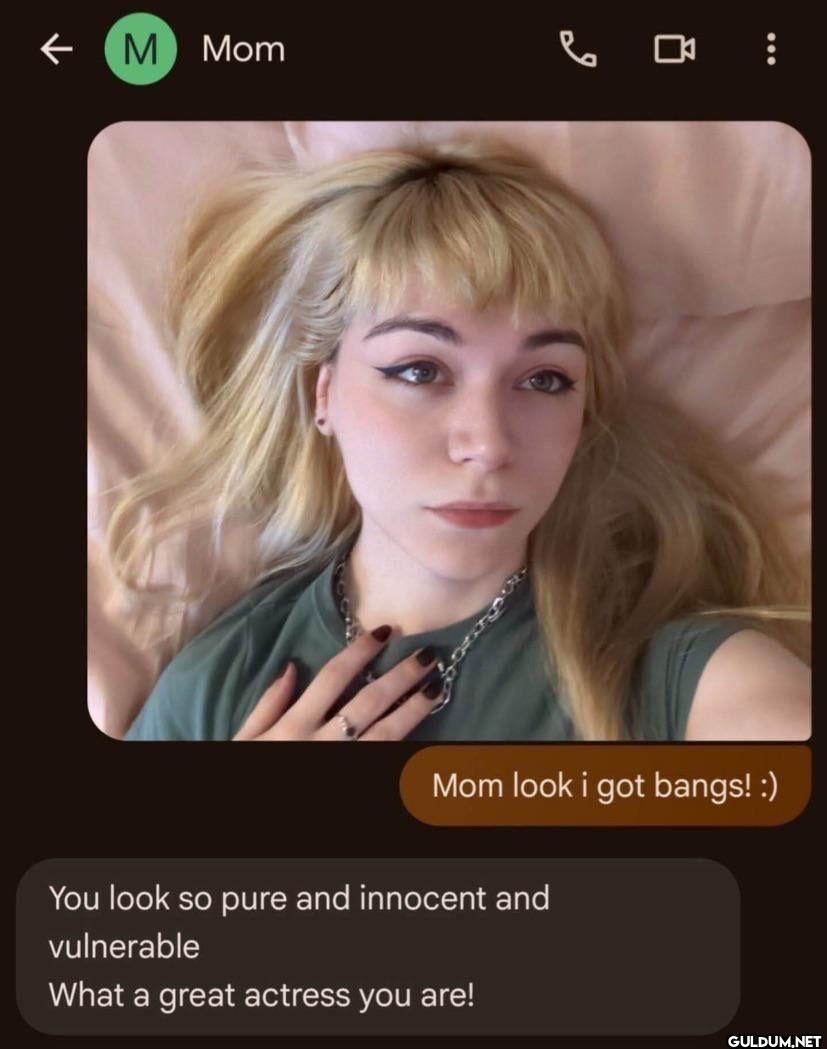M Mom Mom look i got...