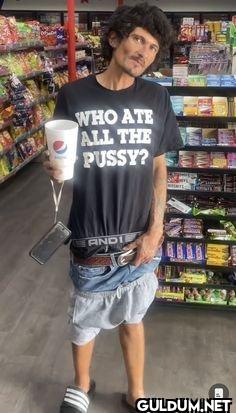 WHO ATE ALL THE PUSSY? ANDI