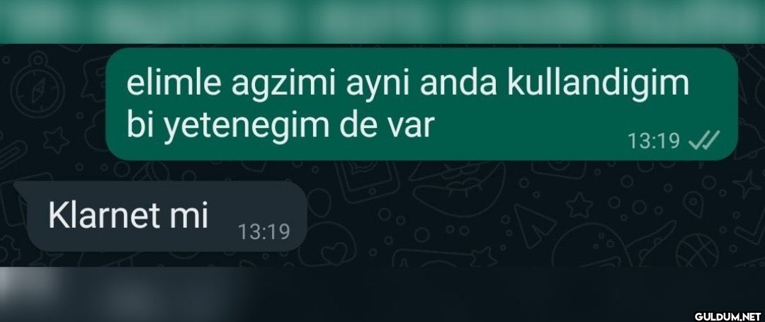 0 O elimle agzimi ayni...