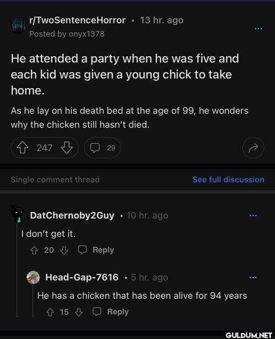 r/TwoSentenceHorror 13 hr....