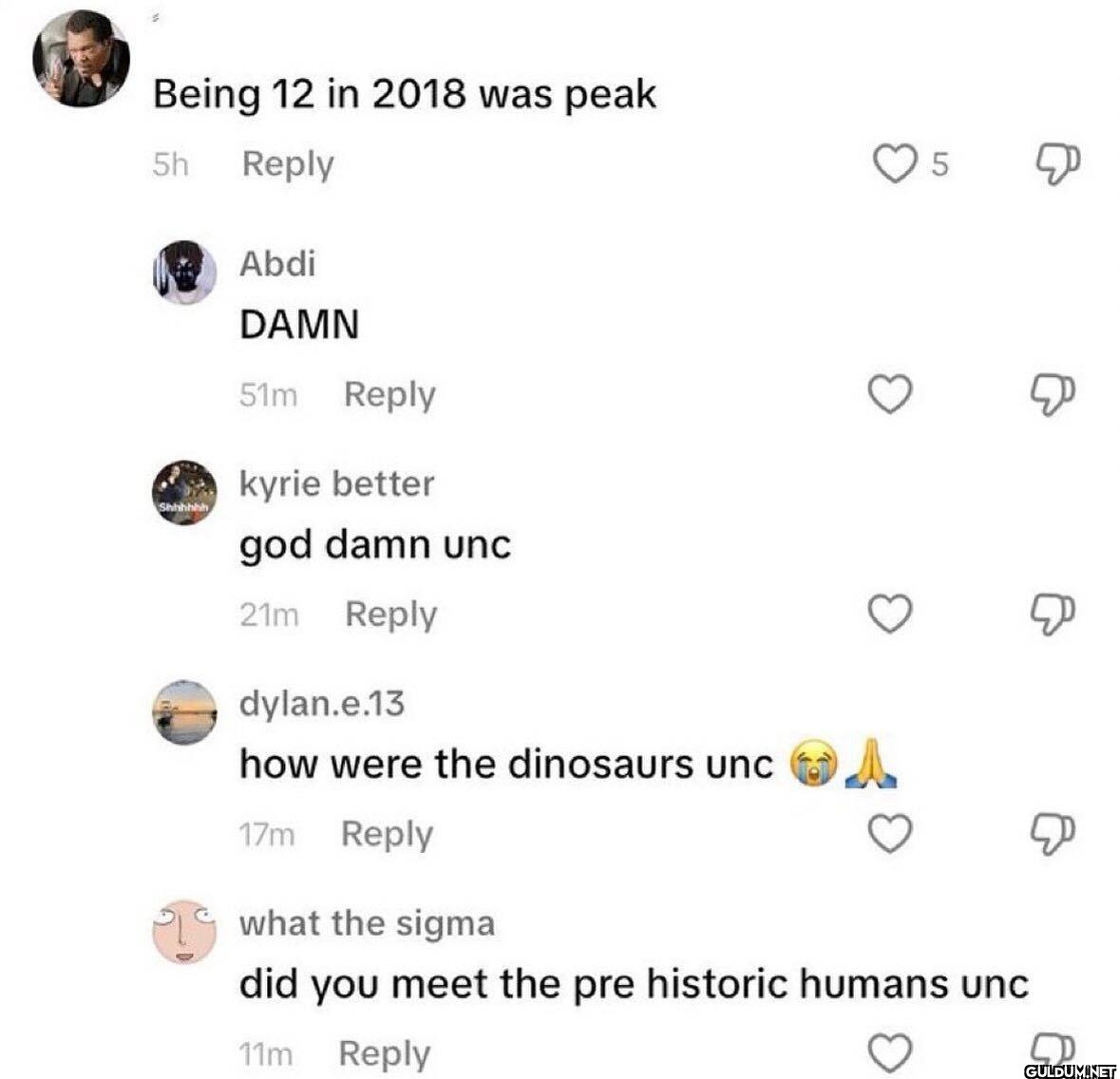 Being 12 in 2018 was peak...