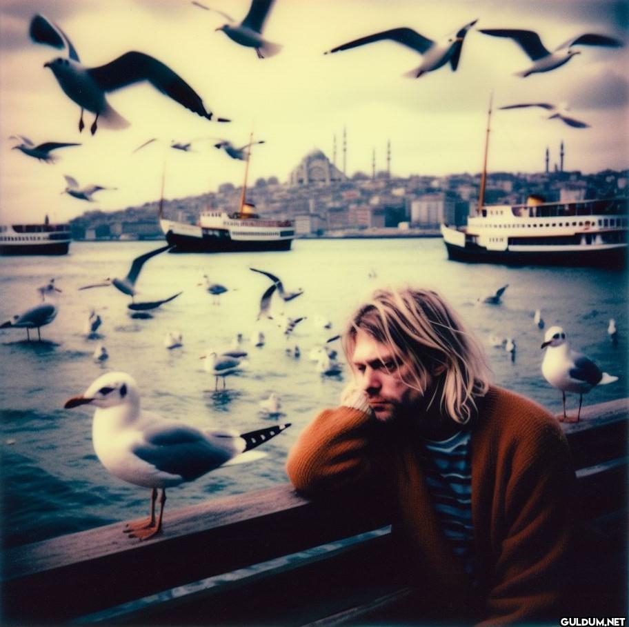 kurt cobain, istanbul'da...
