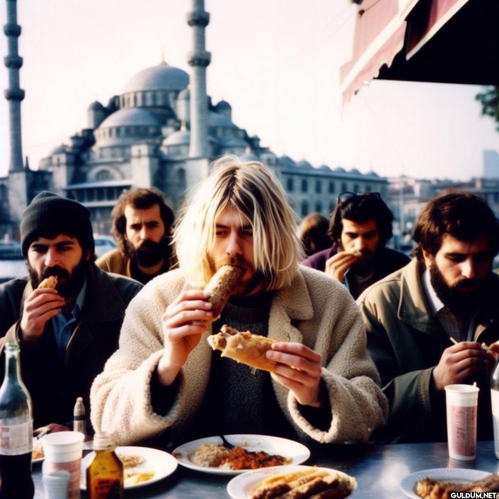 kurt cobain, istanbul'da...