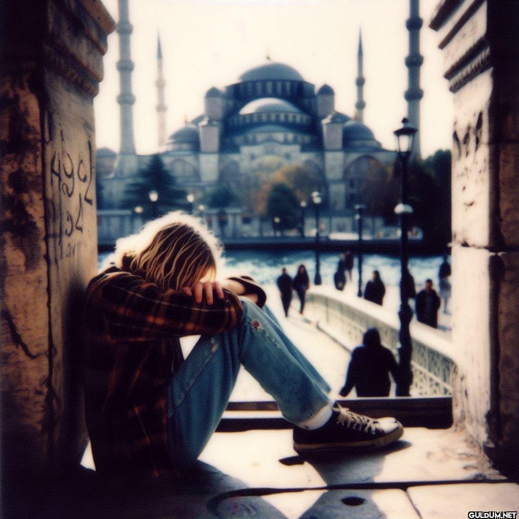 kurt cobain, istanbul'da...