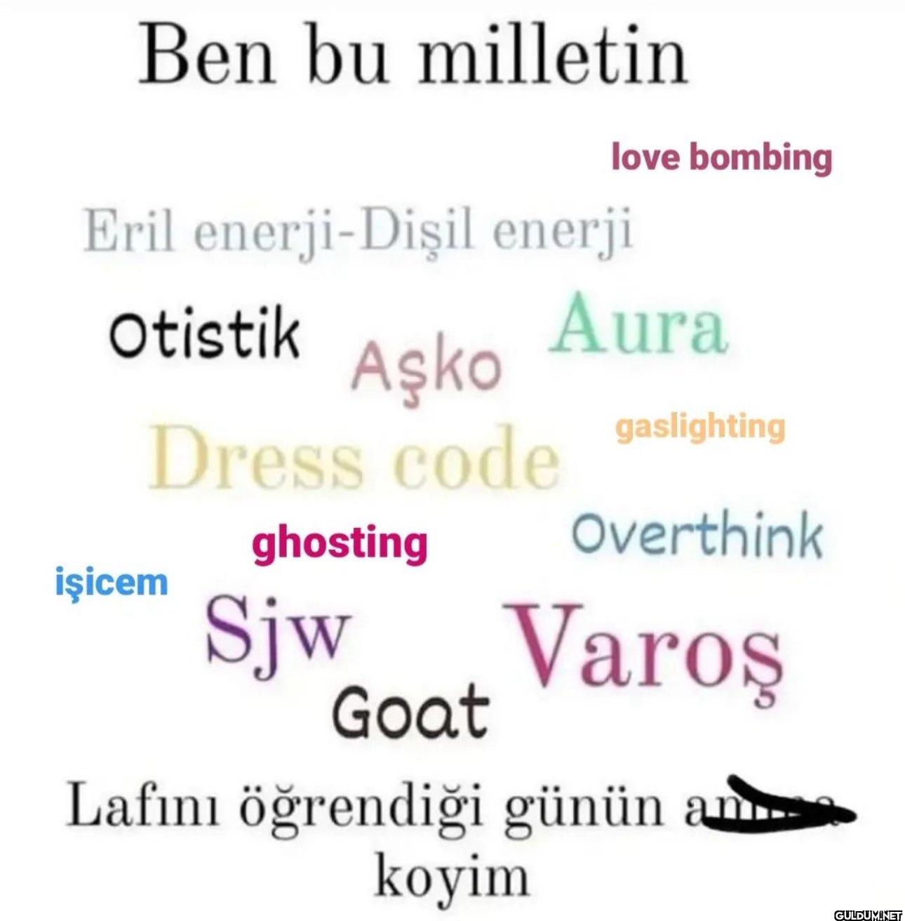 Otistik Ben bu milletin...