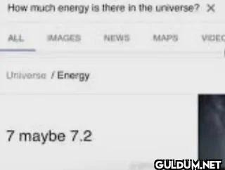 How much energy is there...