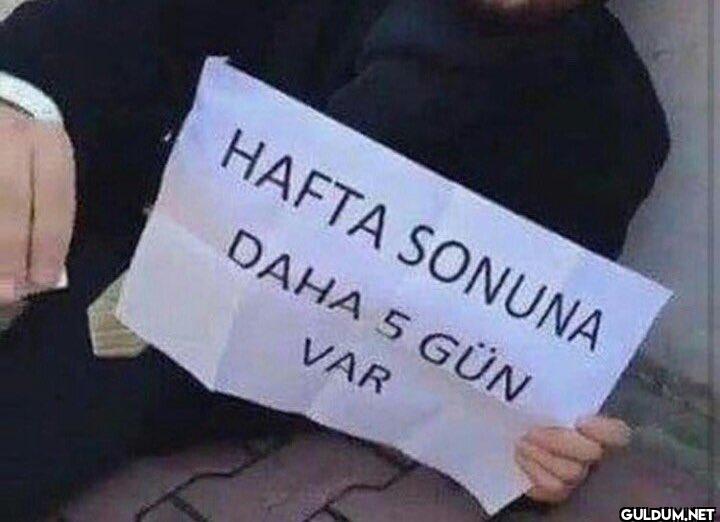 Günün perisanlık    HAFTA...