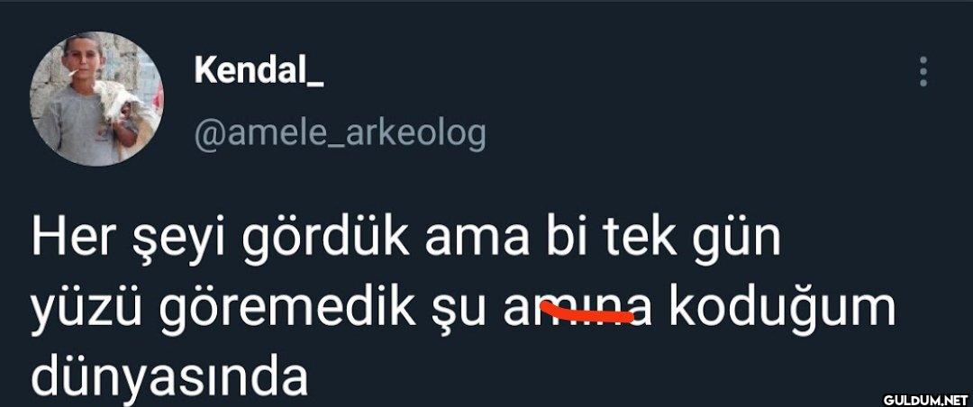 Her şeyi gördük ama bi tek...