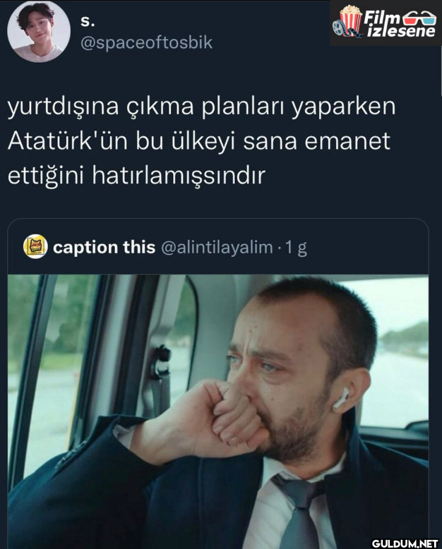 Film izlesene yurtdışına...