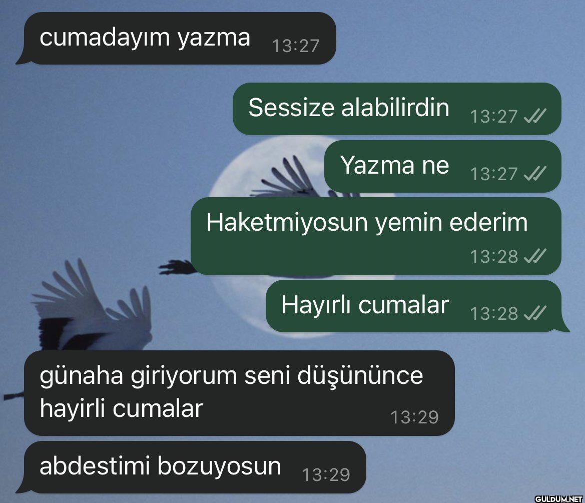 hayırlı cumalar   ...