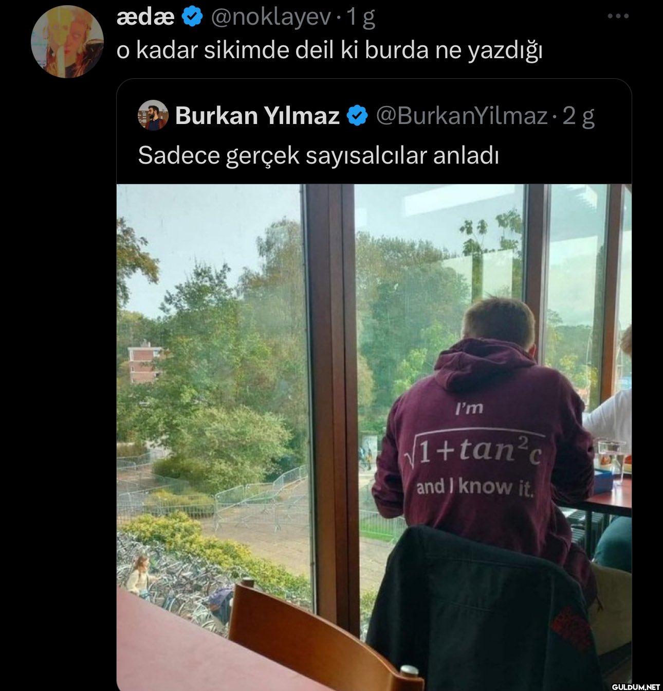 o kadar sikimde deil ki...