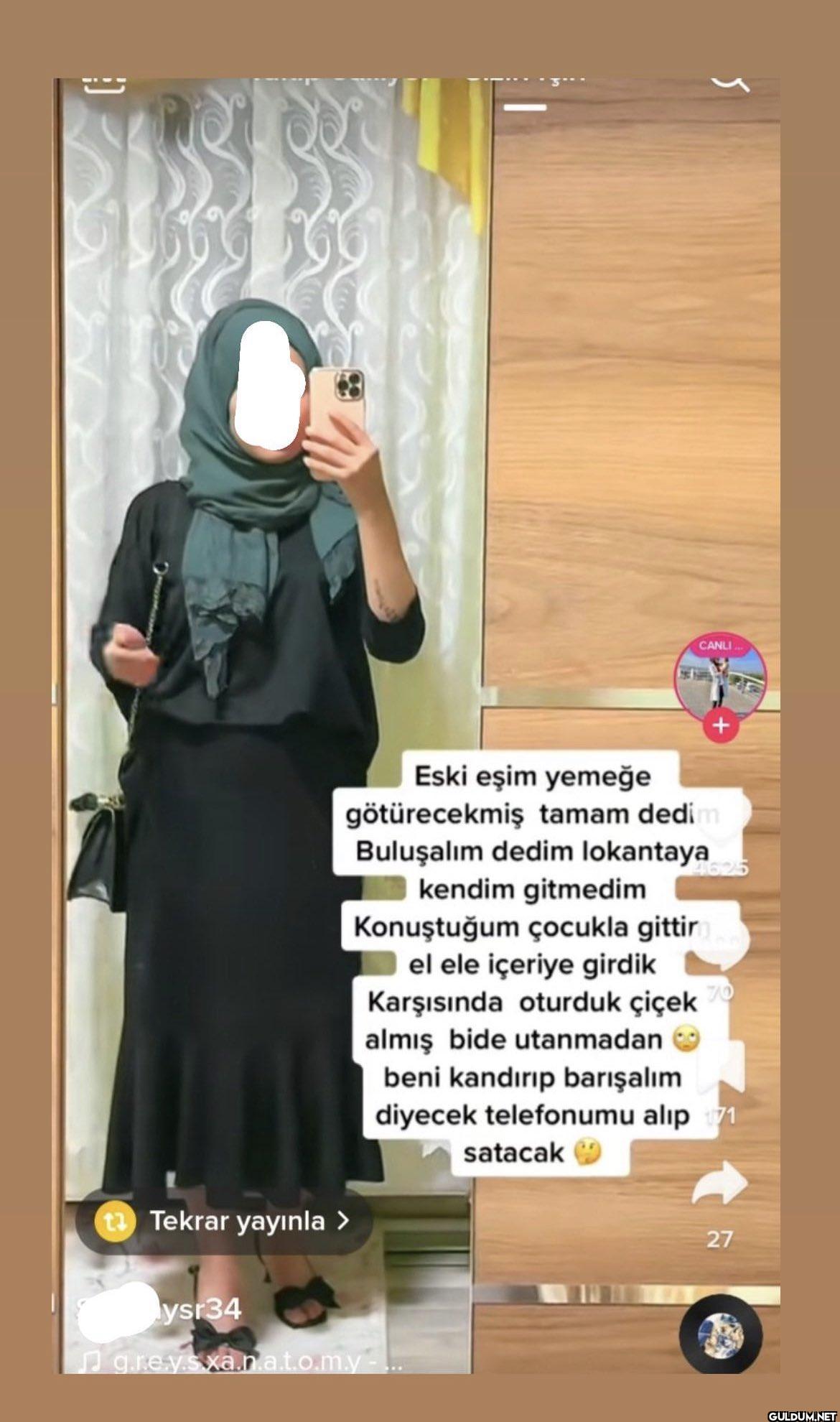 }) 5 CANLI... Eski eşim...