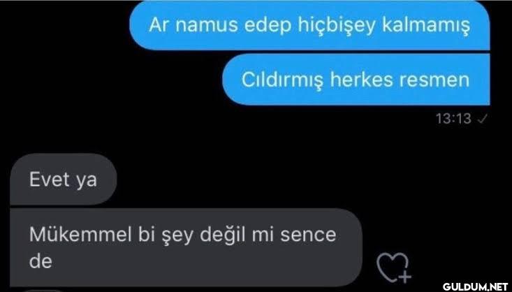 Ar namus edep hiçbişey...