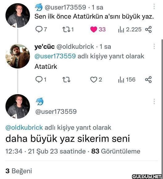 sa Sen ilk önce Atatürkün...