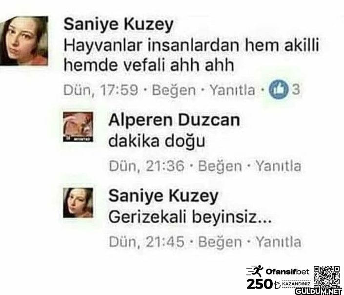 Saniye Kuzey Hayvanlar...