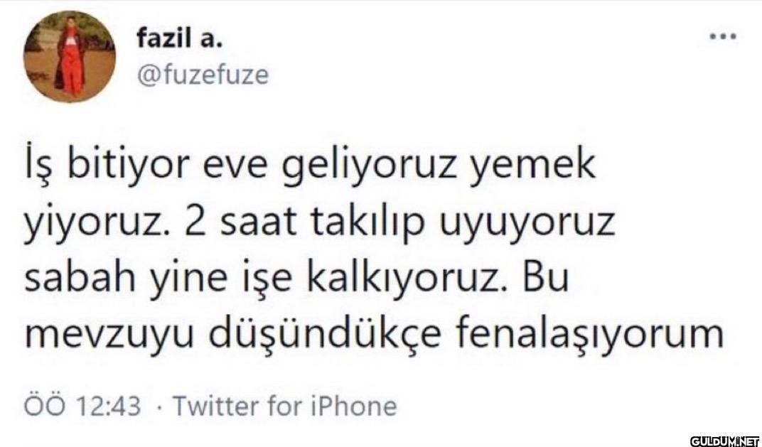 İş bitiyor eve geliyoruz...