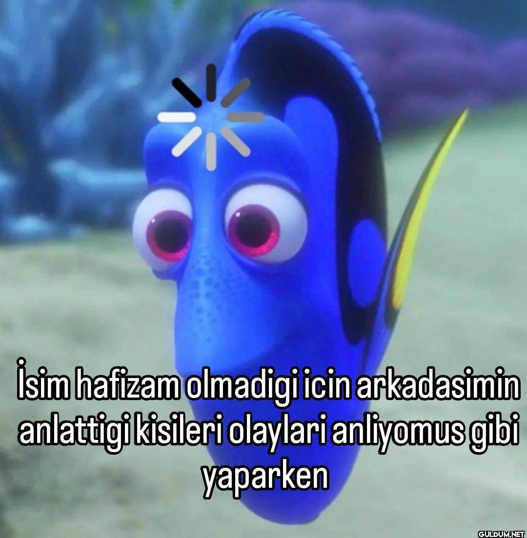İsim hafizam olmadigi icin...