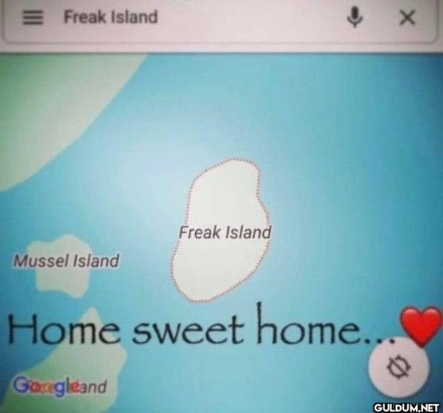 Freak Island Mussel Island...