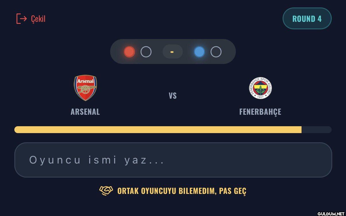 İki farklı oyunun ortak...